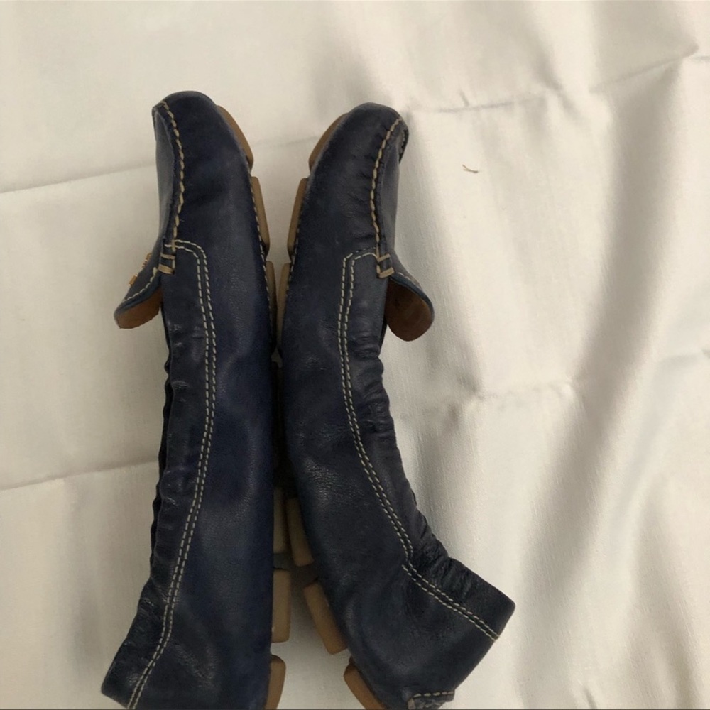 Prada pebbled leather driving moccasins - Picture 3 of 4